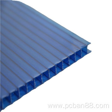 10mm double-sided UV transparent PC solar panel